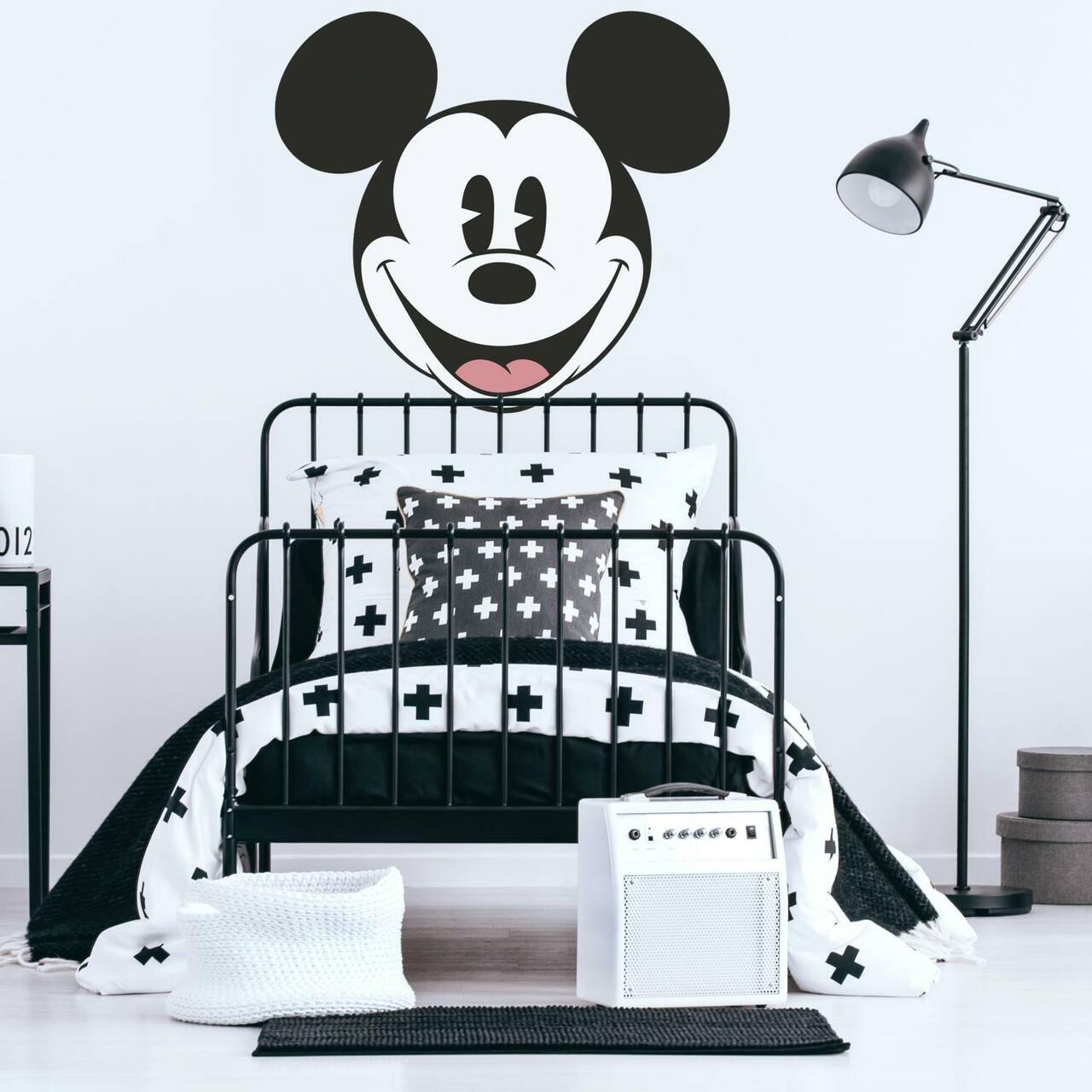 RoomMates Disney Classic XL Mickey Head Peel & Stick Wall Decal